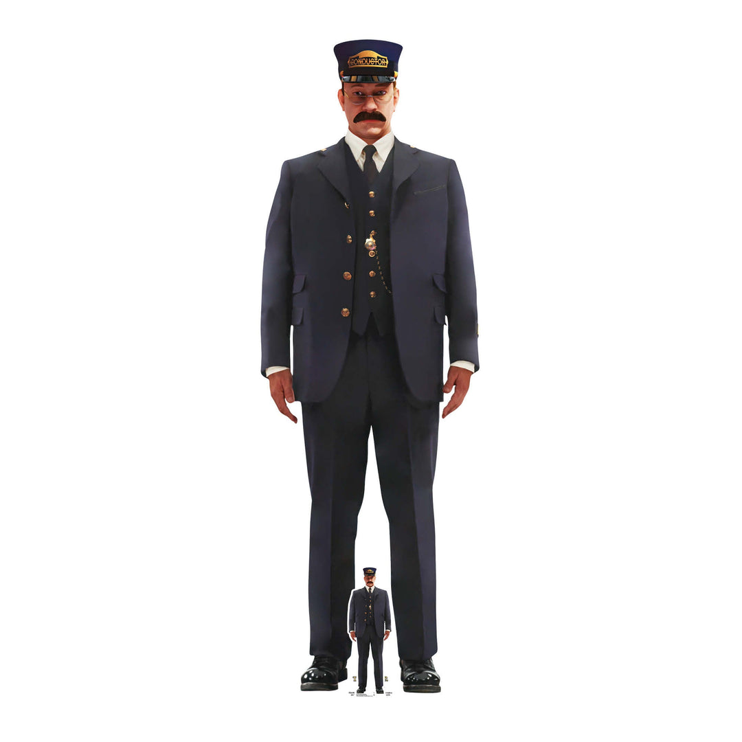 Conductor Polar Express Cardboard Cut Out Height 184cm