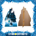 Polar Express Train Cardboard Cut Out Height 142cm, close-up detail
