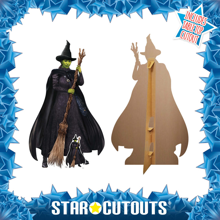 Elphaba Wicked Green Witch Cardboard Cut Out Height 159cm