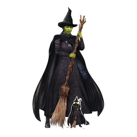Elphaba Wicked Green Witch Cardboard Cut Out Height 159cm collectible from Star Cutouts