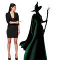 Wicked Elphaba Witch Green & Black Silhouette Cardboard Cut Out Height 163cm collectible from Star Cutouts