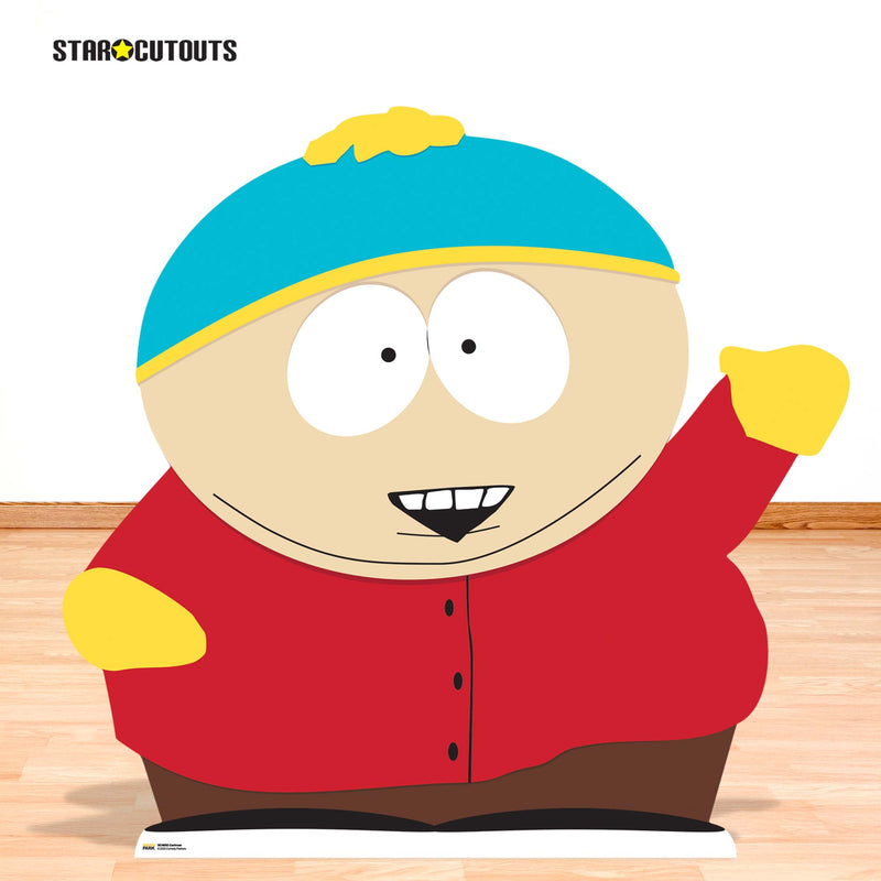 South Park Cartman Cardboard Cut Out Height 89cm, rear view