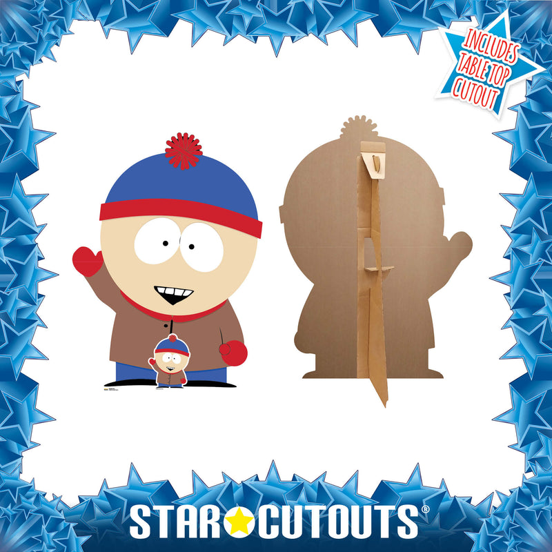 South Park Stan Cardboard Cut Out Height 95cm, close-up detail