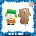 South Park Kyle Cardboard Cut Out Height 91cm, close-up detail