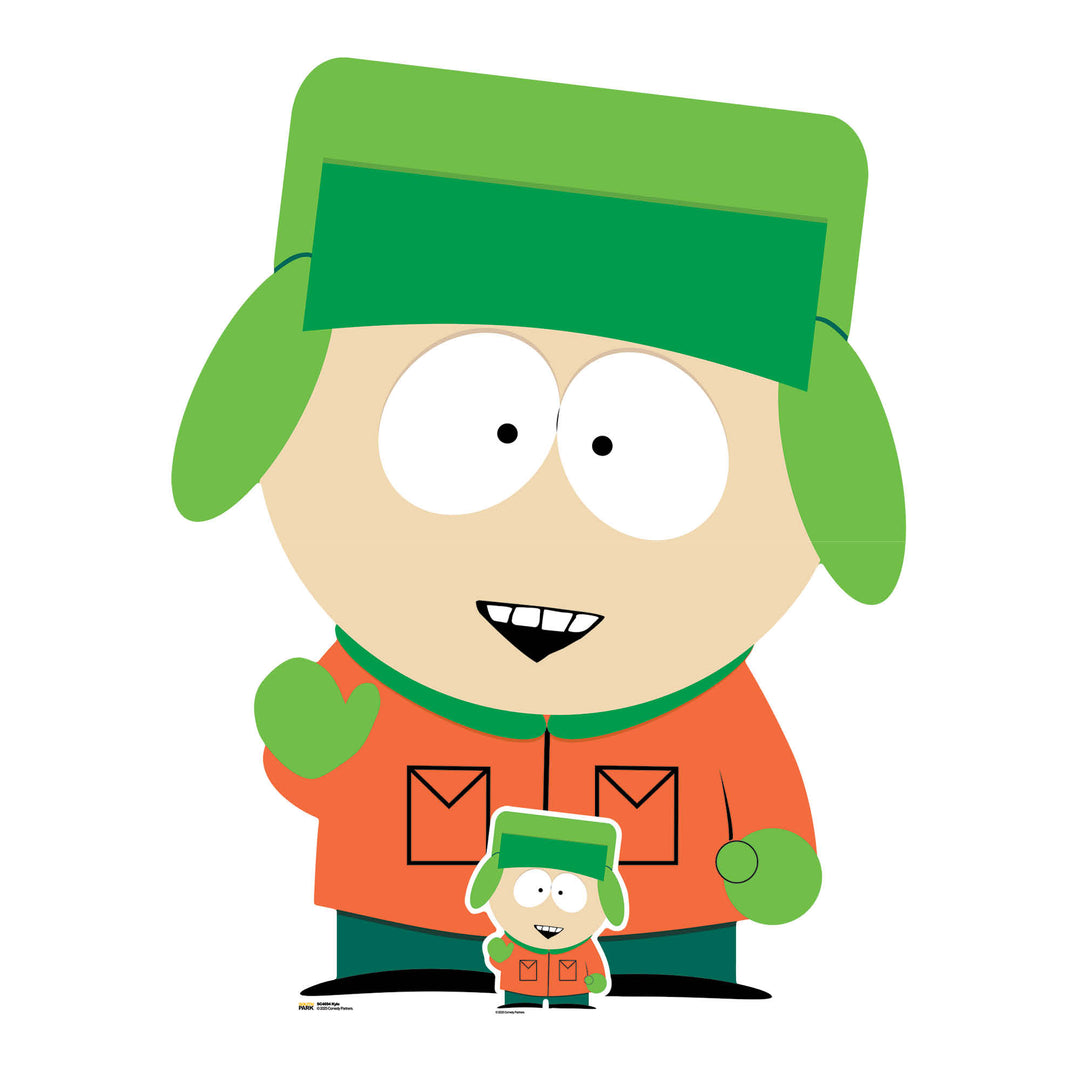 South Park Kyle  Cardboard Cut Out Height 91cm