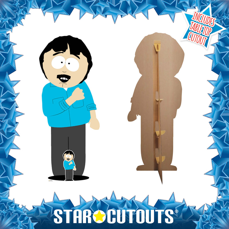 South Park Randy Cardboard Cut Out Height 184cm, rear view