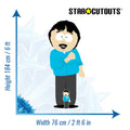 South Park Randy Cardboard Cut Out Height 184cm, alternate view