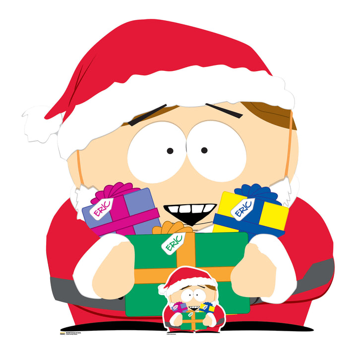 South Park Cartman as Santa  Cardboard Cut Out Height 95cm