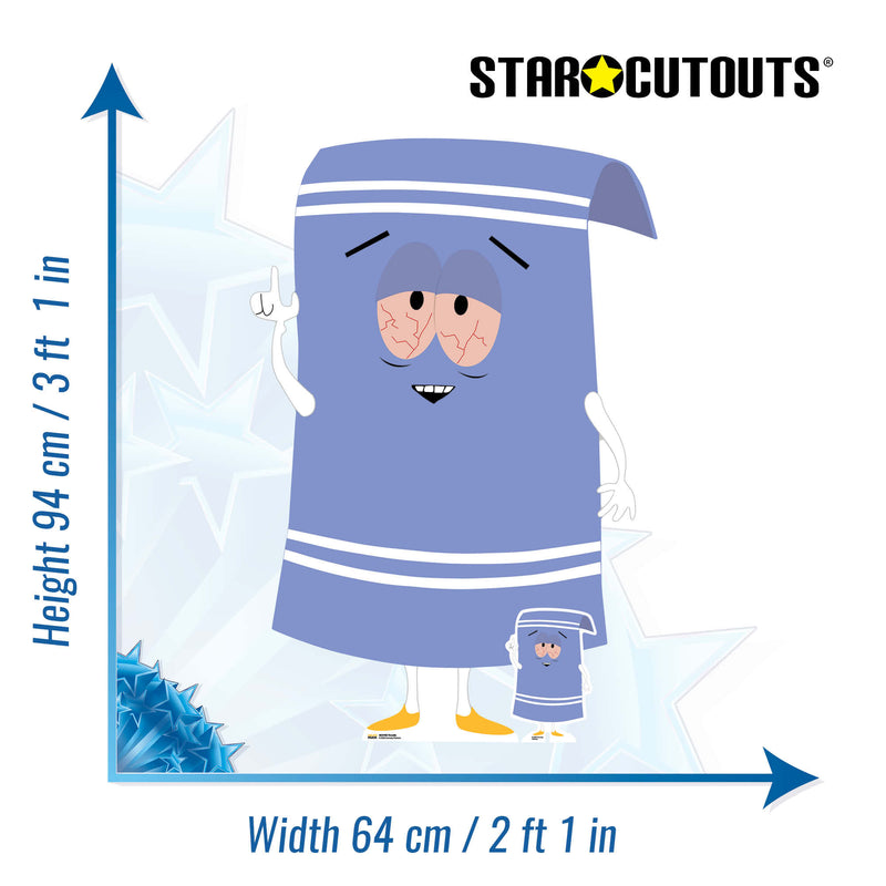 South Park Towelie Cardboard Cut Out Height 94cm, alternate view