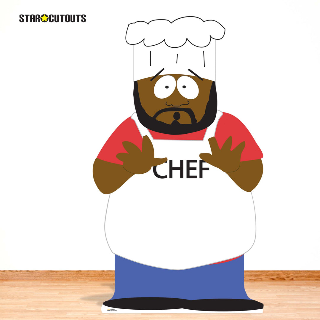 SC4703 South Park Chef  Cardboard Cut Out Height 164cm