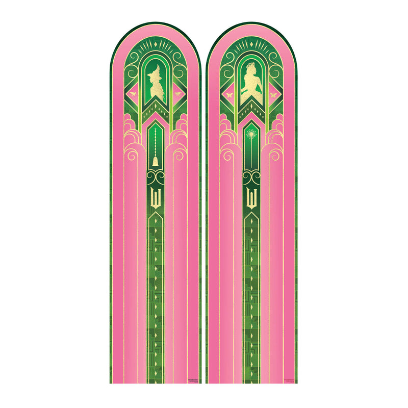 Wicked Two Backdrop Pack Cardboard Cut Out Height 185cm, packaging shot