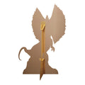 Dilophosaurus Dinosaur Jurassic World Rebirth Cardboard Cut Out Height 135cm, side angle