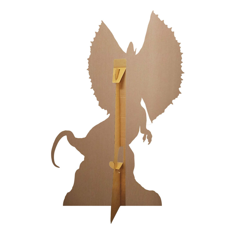 Dilophosaurus Dinosaur Jurassic World Rebirth Cardboard Cut Out Height 135cm, side angle