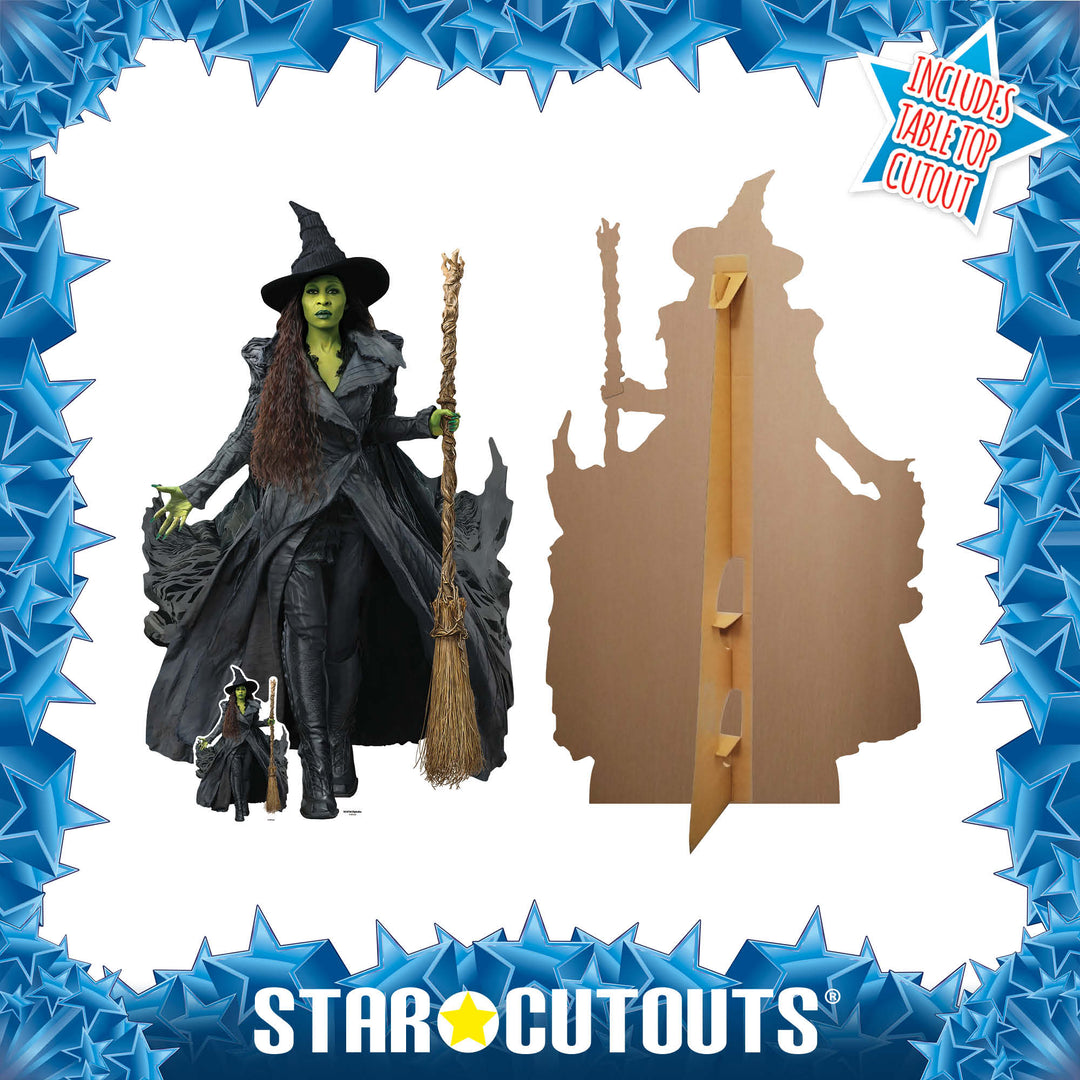 Wicked For Good Elphaba Cardboard Cut Out Height 159cm