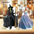 Wicked For Good Glinda Elphaba Shelf Top Pack Cardboard Cut Out Height 32cm, rear view