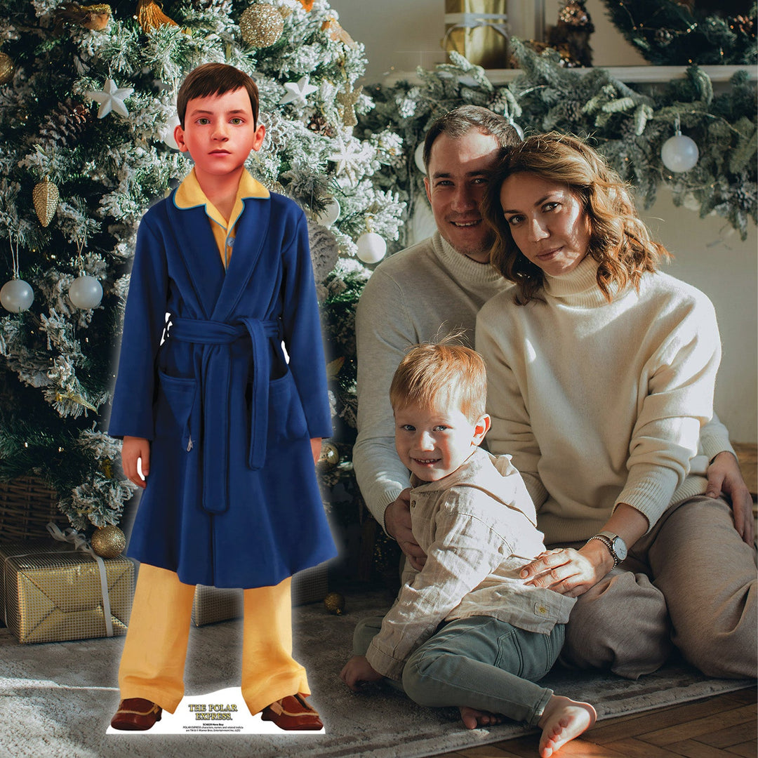 The Polar Express Hero Boy Christmas Cardboard Cutout Height 135cm