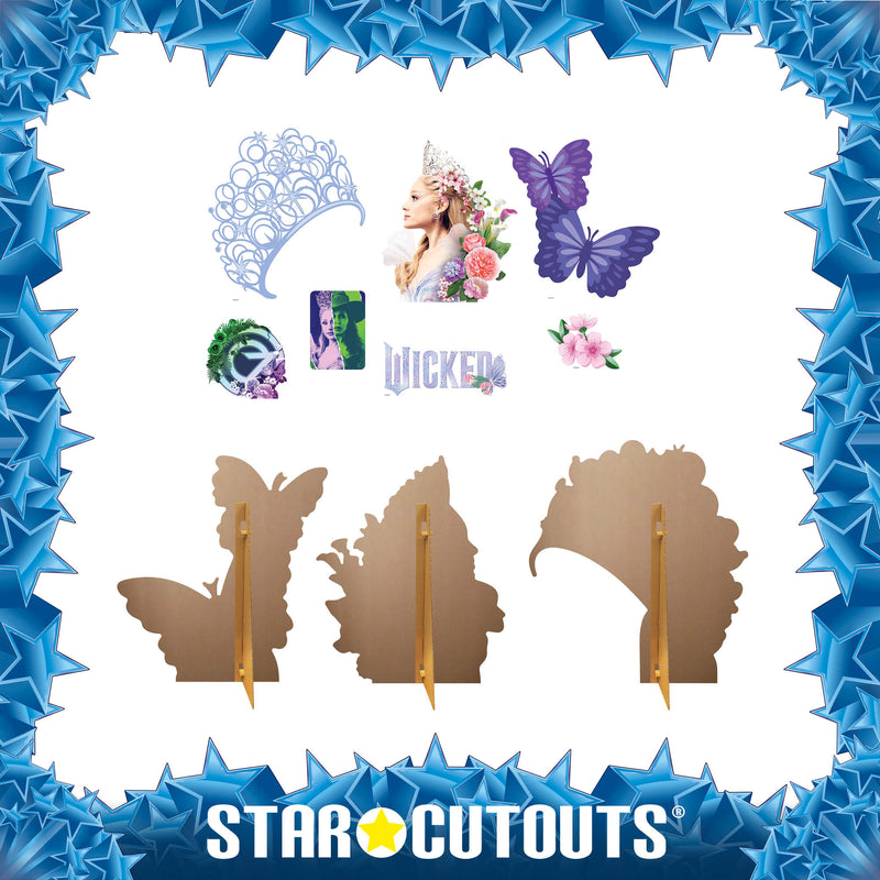 Wicked For Good Glinda Star Mini Multipack Bundle (Multi-Function) - Height 55cm, close-up detail