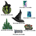 Wicked For Good Elphaba Star Mini Bundle (Multi-Function) Cardboard Cutouts, alternate view