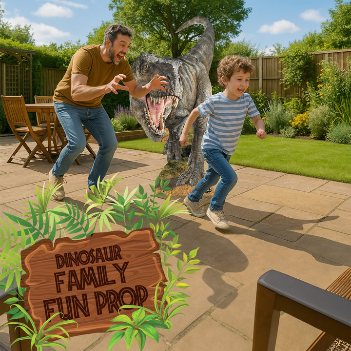 Tyrannosaurus Rex Dinosaur Jurassic World Rebirth  Cardboard Cut Out Height 185cm