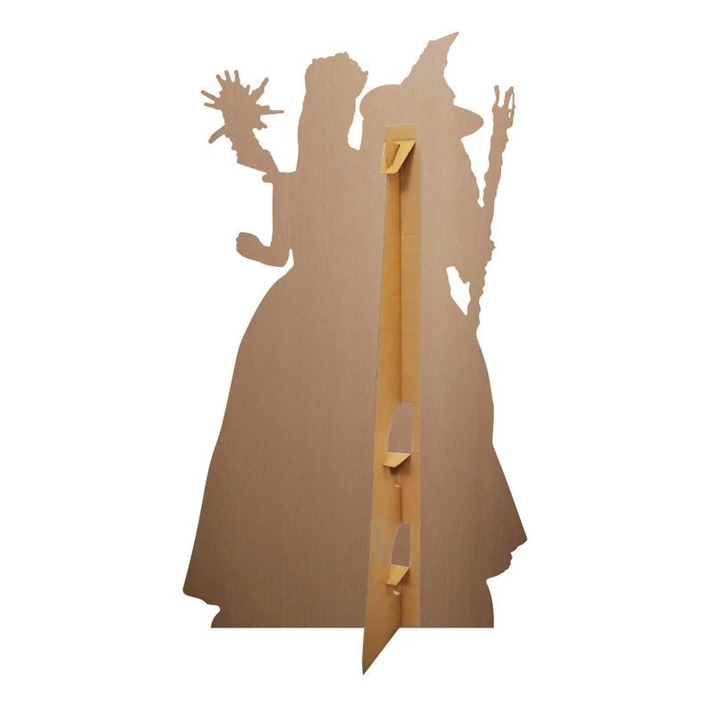 Wicked For Good Glinda & Elphaba Double Cardboard Cut Out Height 159cm, close-up detail