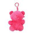 Squishy Candy Bears 4.5 Plush Clip Assortment, rear view