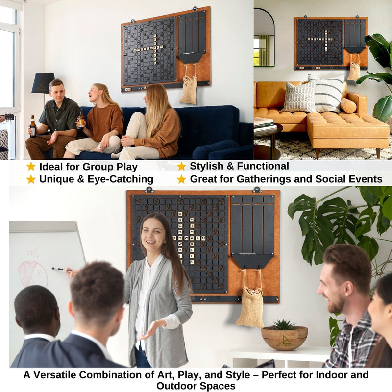 Words Wall Game, size reference