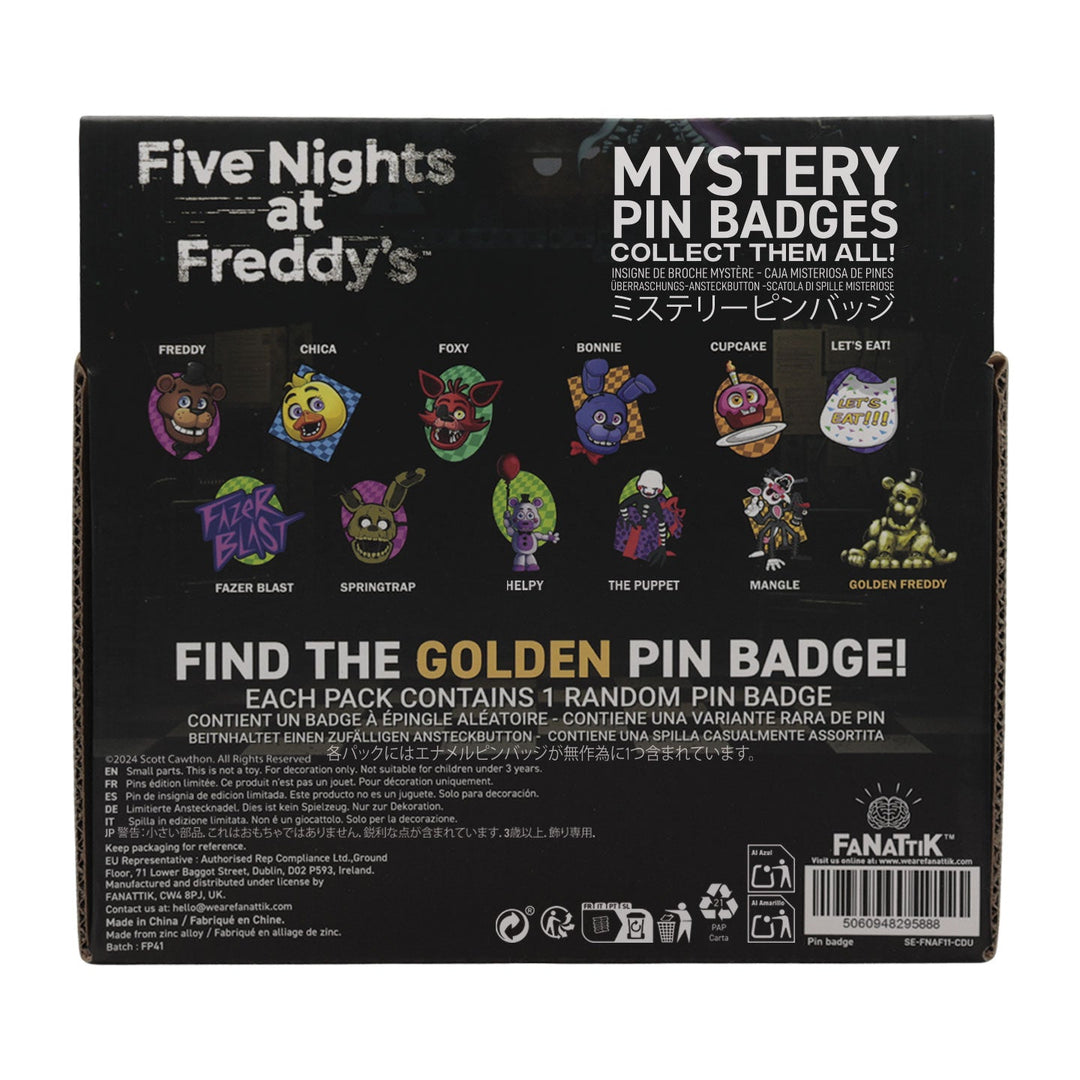 Five Nights at Freddy's Mystery Pin Badge