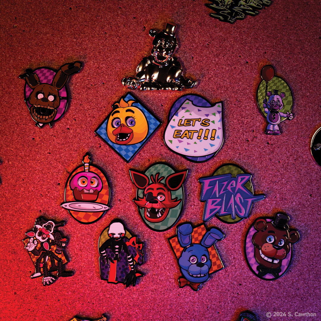 Five Nights at Freddy's Mystery Pin Badge