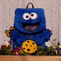 Loungefly - Sesame Street Cookie Monster Plush Cosplay Mini Backpack with Coin Bag alternate view