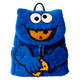 Loungefly - Sesame Street Cookie Monster Plush Cosplay Mini Backpack with Coin Bag