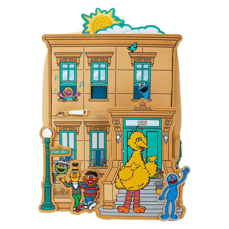 Loungefly - Sesame Street Neighbourhood Friends Mini Backpack