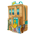 Loungefly - Sesame Street Neighbourhood Friends Mini Backpack close up detail