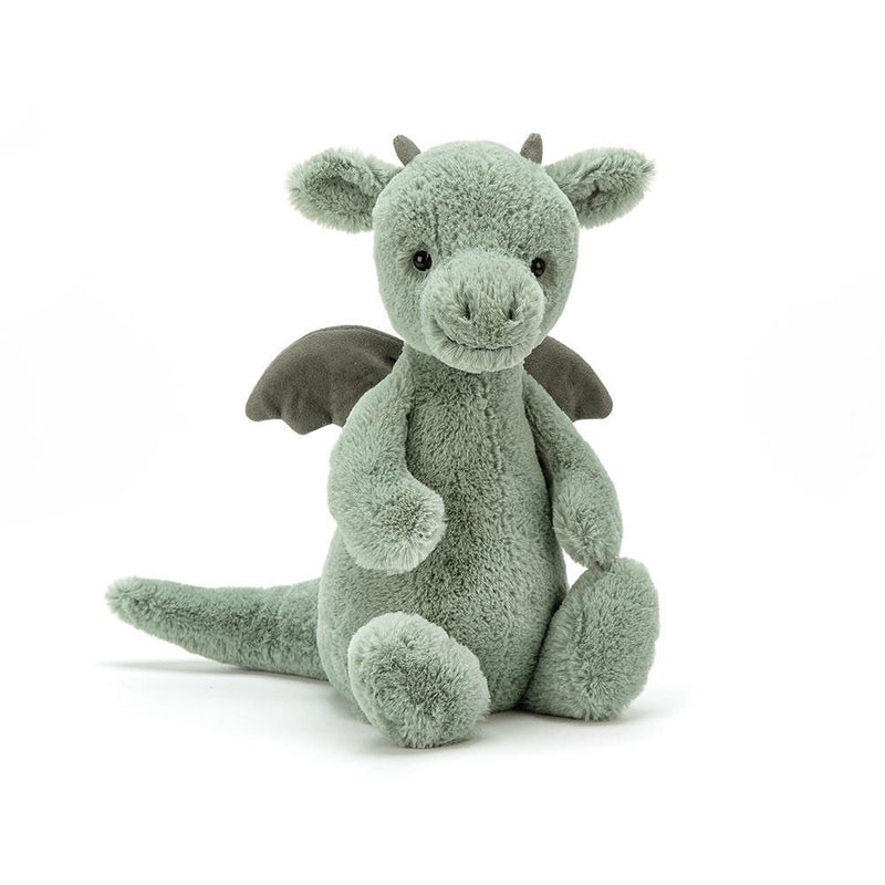 Jellycat If I Were A Dragon Book and Bashful Dragon Small