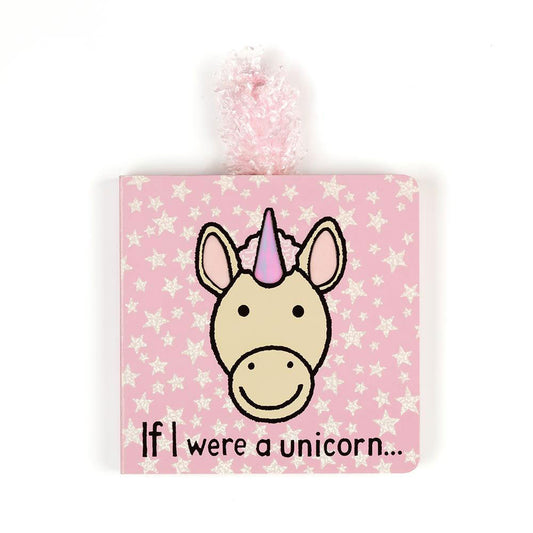 Jellycat If I were a Unicorn Book and Bashful Unicorn Small