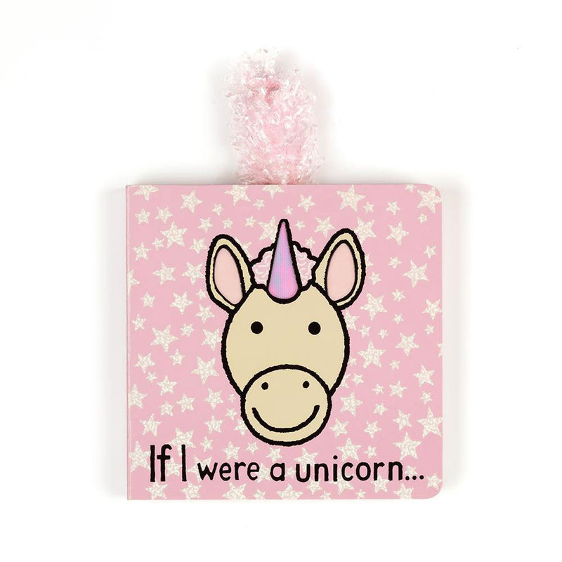 Jellycat If I were a Unicorn Book and Bashful Unicorn Small