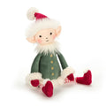 Jellycat Leffy's Christmas Gift Book and Leffy Elf Medium