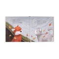 Jellycat Warm in the Storm Book and Bashful Fox Cub Medium