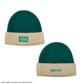 Squid Game Player 456 Beanie, close-up detail