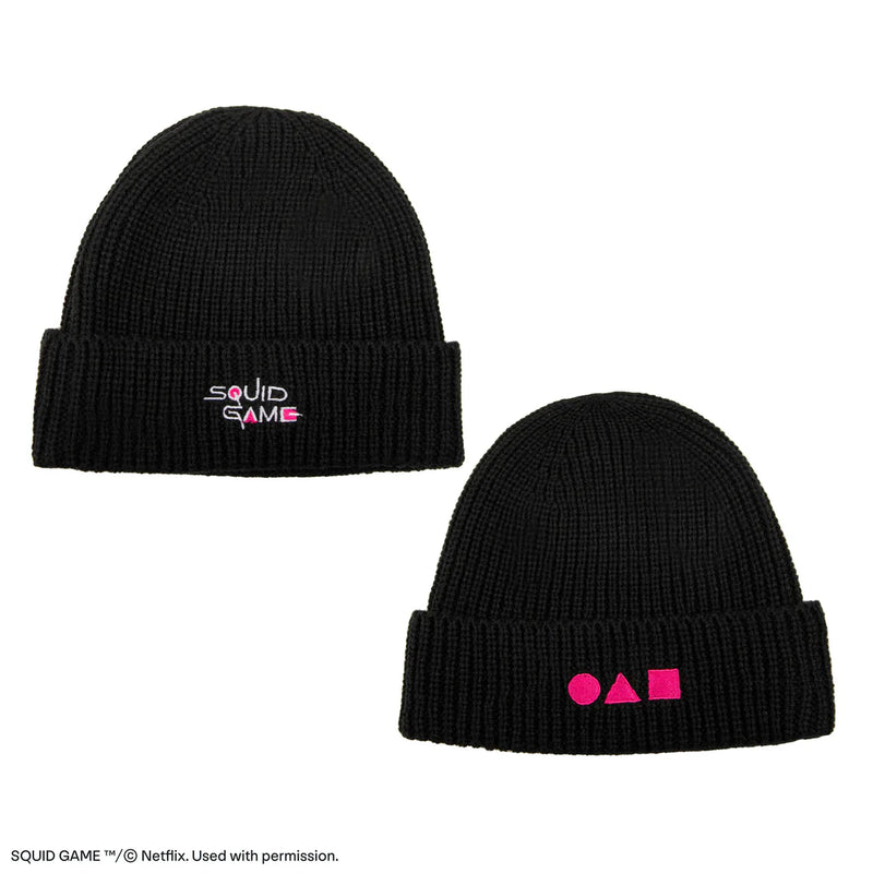 Squid Game Challenge Beanie, close-up detail