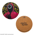 Squid Game Coaster Set of 4, packaging shot