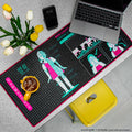 Squid Game Young-Hee Blueprint Desk Mat, alternate view