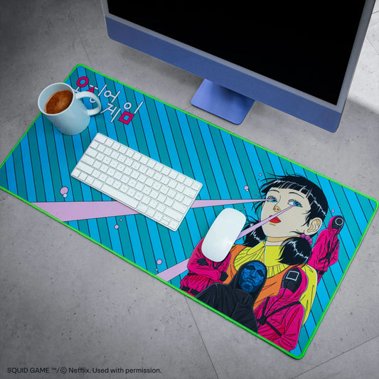 Squid Game Young-Hee Desk Mat, alternate view