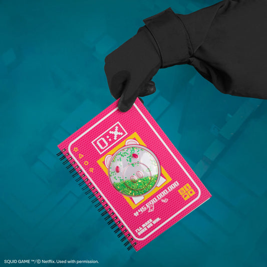 Squid Game Piggy Bank Notebook, alternate view