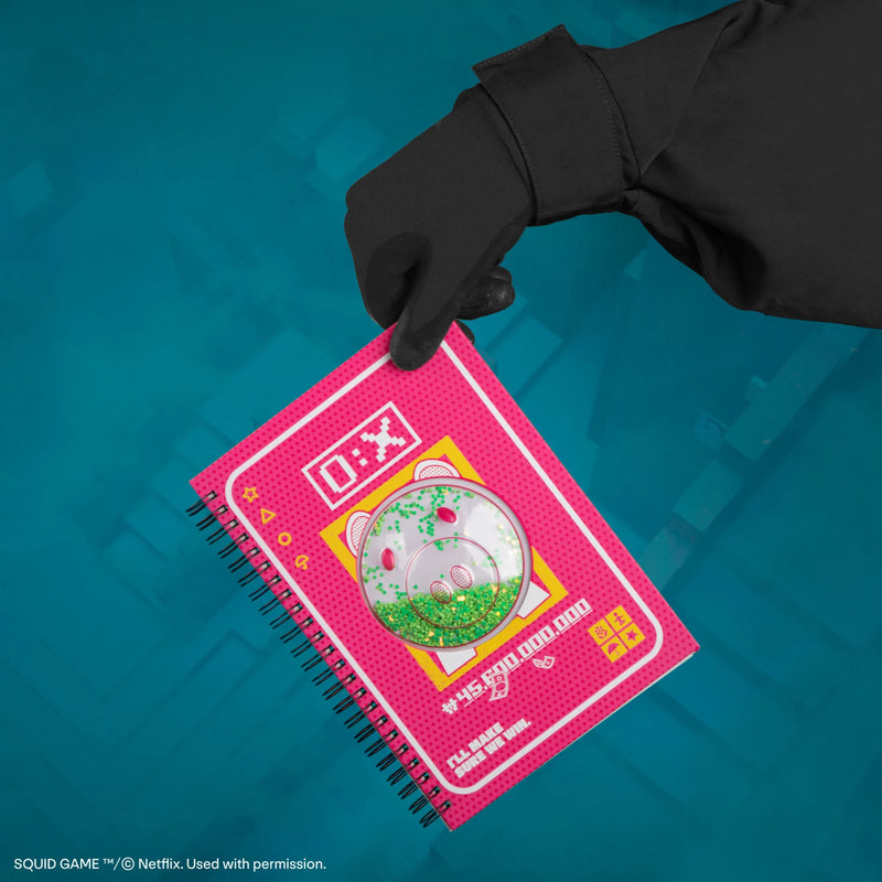 Squid Game Piggy Bank Notebook, alternate view