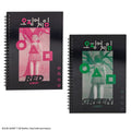 Squid Game Red Light Green Light Lenticular Notebook, side angle