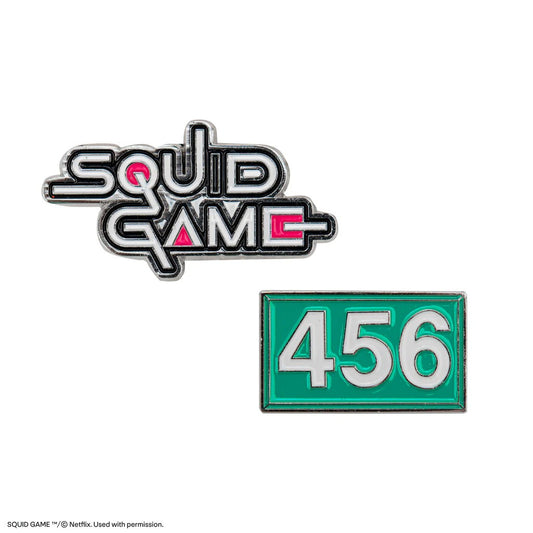 Squid Game Player 456 Enamel Pin Set