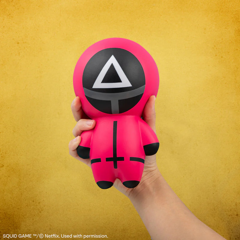 Squid Game Soldier Squishy, side angle