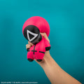 Squid Game Soldier Squishy, close-up detail