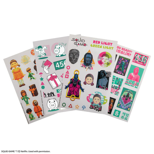 Squid Game Sticker Set of 60