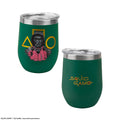 Squid Game Guards Thermal Travel Mug, close-up detail
